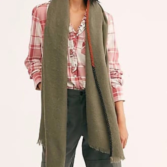 Free People Common Thread Sage Scarf - Picture 4 of 4